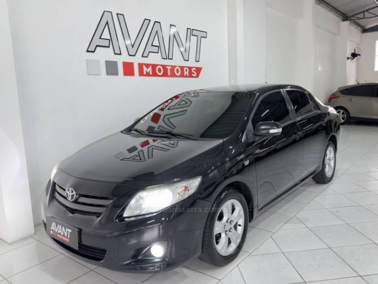 TOYOTA - COROLLA - 2008/2009 - Preta - R$ 54.900,00